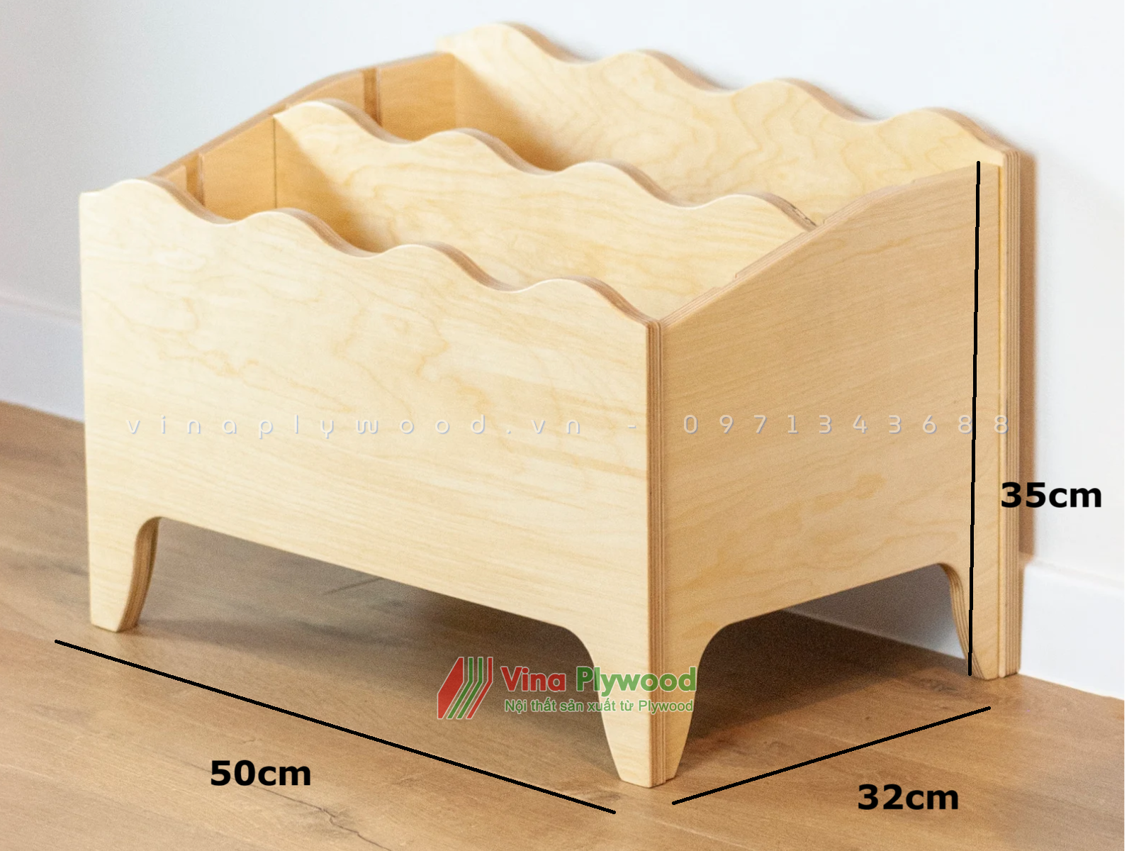 Tủ sách Montessori, Hộp đựng đồ chơi, Lưu trữ sách, Giá sách cho trẻ em TK6804