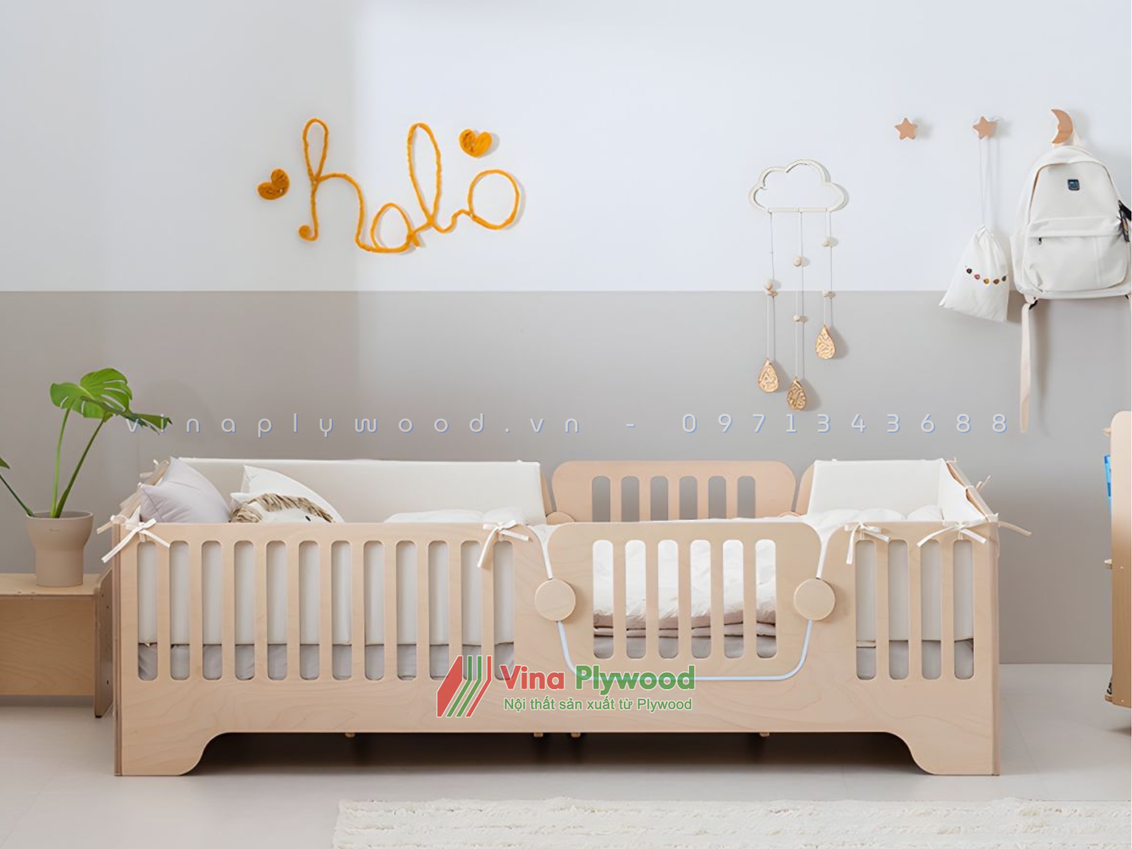 giường trẻ em montessore