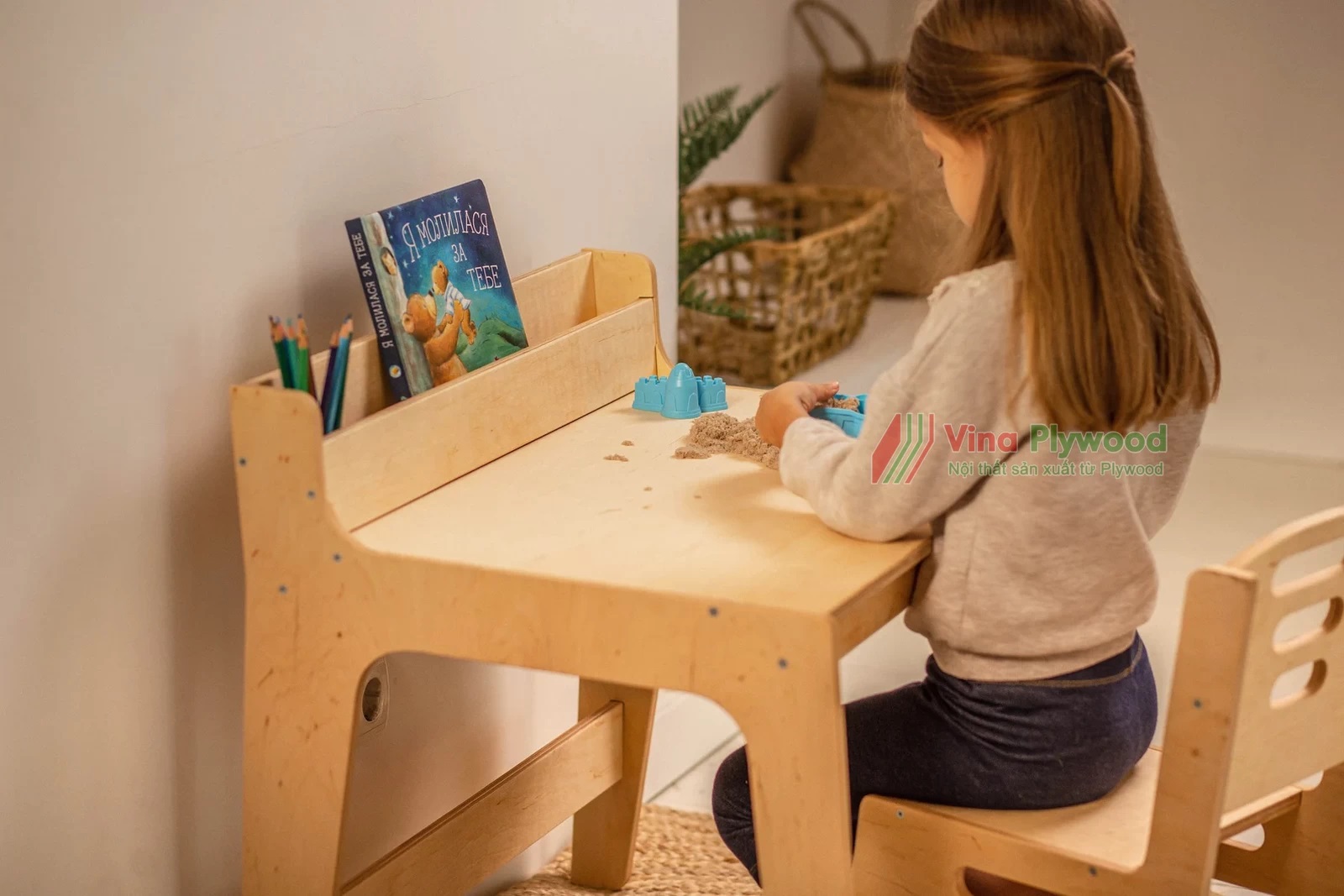 bộ bàn ghế montessori