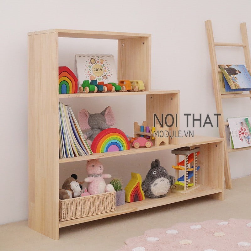 kệ tủ đựng đồ chơi trẻ em 2 tới 6 tuổi