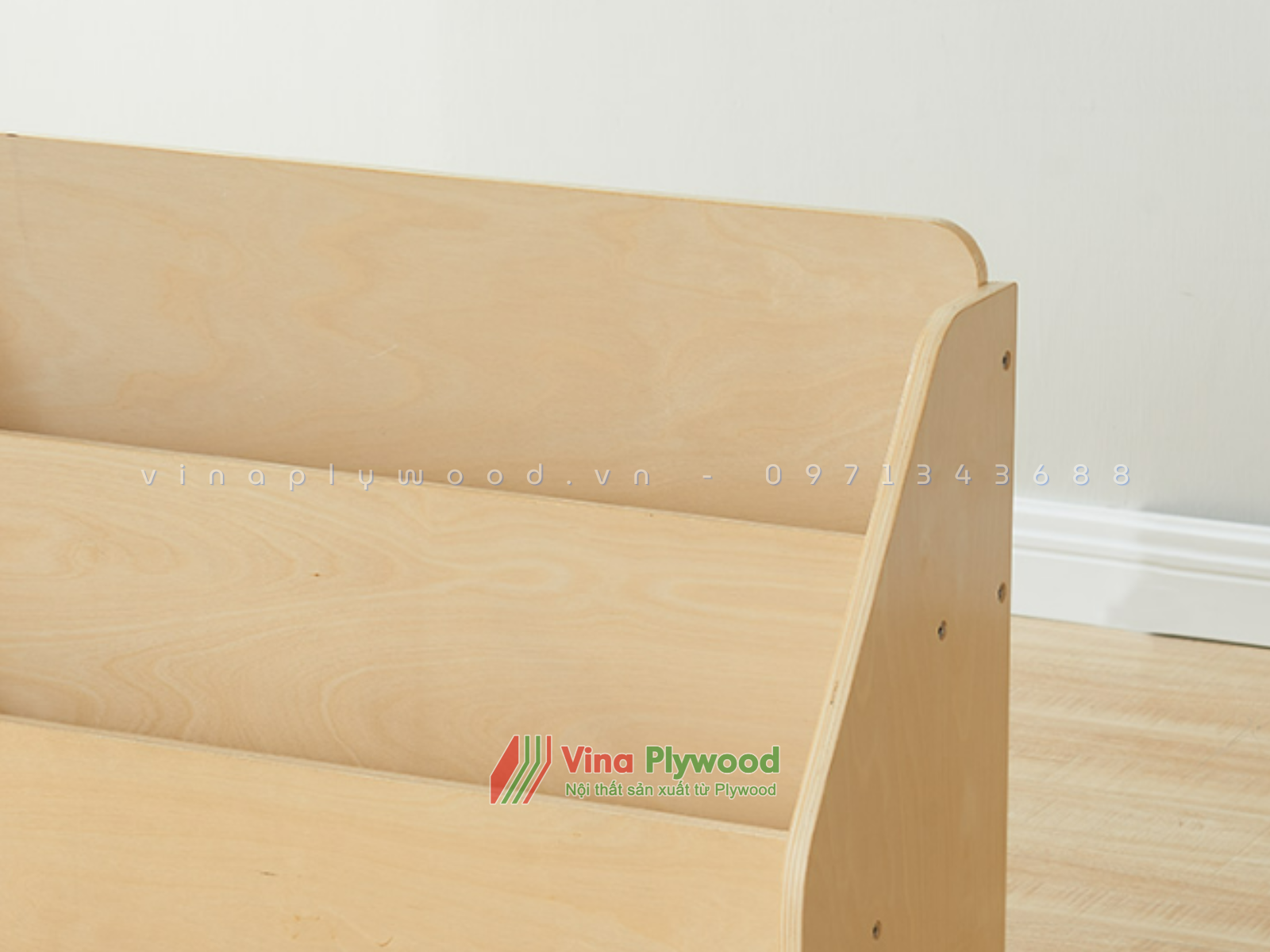 Kệ Sách Montessori 3 Tầng Loại Nhỏ TKM6805