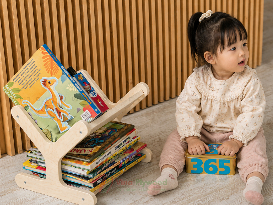 Kệ sách, giá đựng sách Montessori TK6812