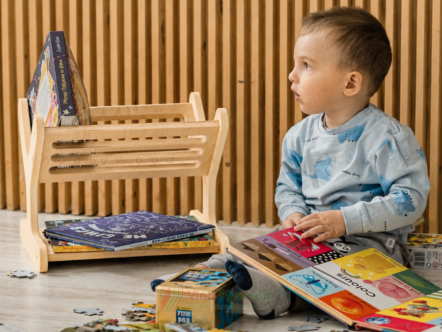 Kệ sách, giá đựng sách Montessori TK6812