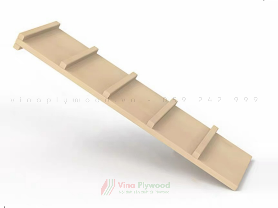 òm leo núi vận động Montessori 5 trong 1 chất liệu plywood an toàn cho bé VD6812