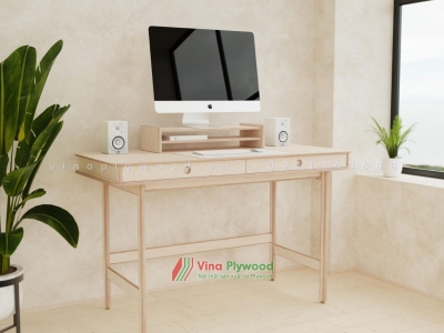 Bàn làm việc bằng gỗ plywood đẹp VP6802