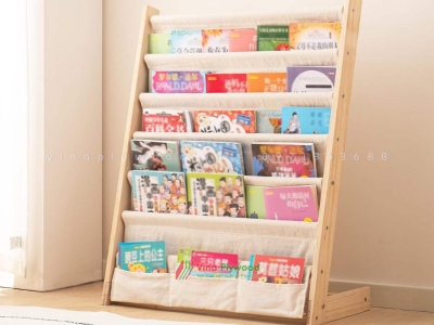 Kệ sách montessori 6 tầng loại lớn TK6810