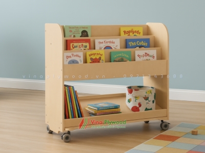 Kệ sách 3 tầng montessori TKT6801