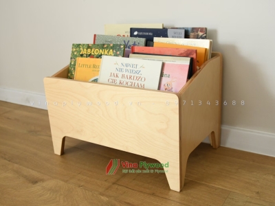 Tủ sách Montessori, Giá sách cho trẻ mầm non TK6803
